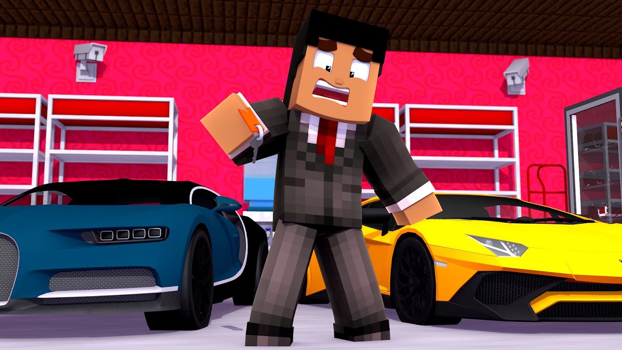 MI MANSIÓN SE CONVIERTE EN UN CONCESIONARIO EN MINECRAFT TROLL 😱🚘