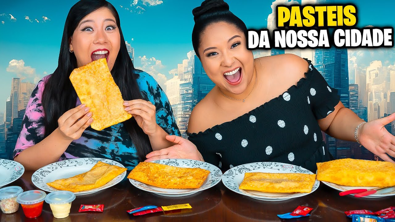 PROVANDO PASTEIS DA NOSSA CIDADE | Blog das irmãs