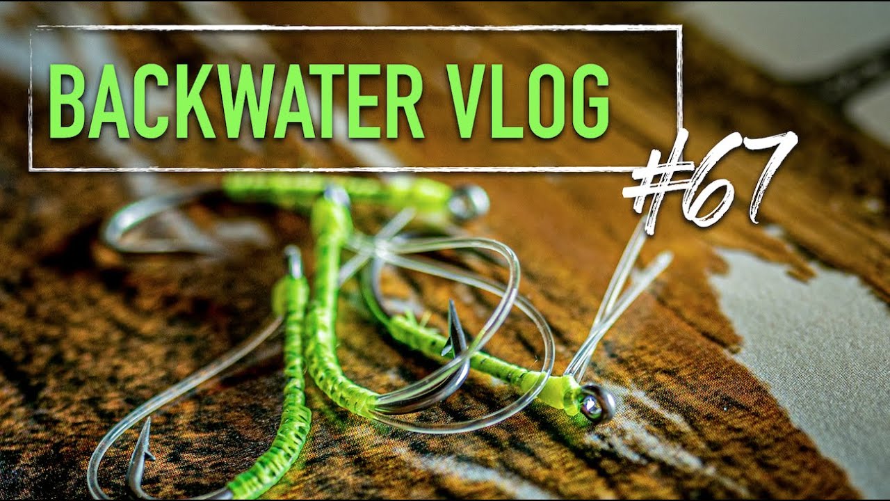 How To Create 4 EZ Mono Weed Guards While Fly Tying: BACKWATER VLOG #67