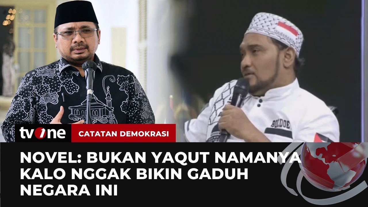 Kritik Pedas Novel Bamukmin ke Gus Yaqut soal Pembatasan Toa Masjid di Bulan Ramadan | tvOne