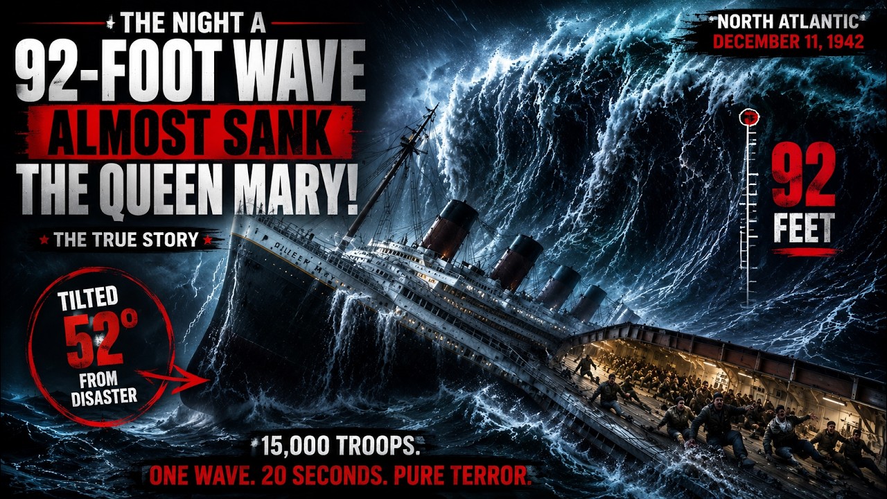 Immersive History of The Wave That Almost Sank The Queen Mary