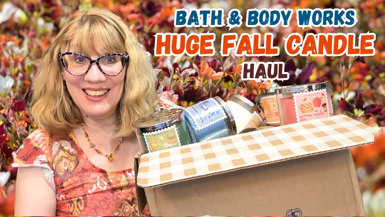 Bath & Body Works HUGE Fall Candle Haul