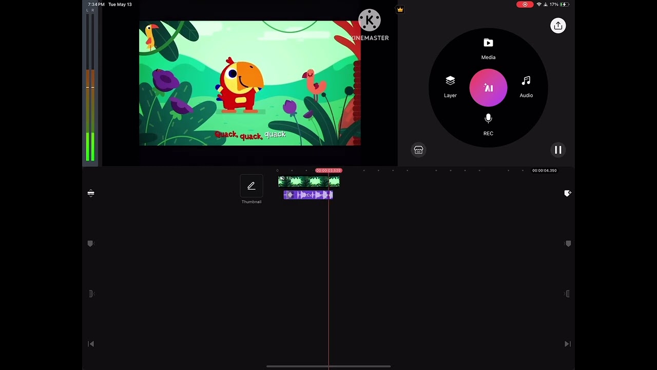 Larry dancing KineMaster speedrun be like