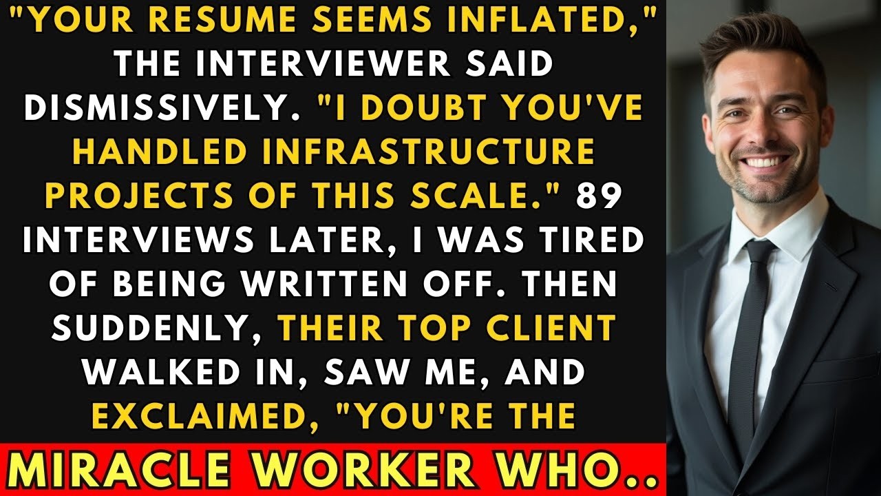 They QUESTIONED My Experience During The Interview—Then Their Top Client Walked In And Said...