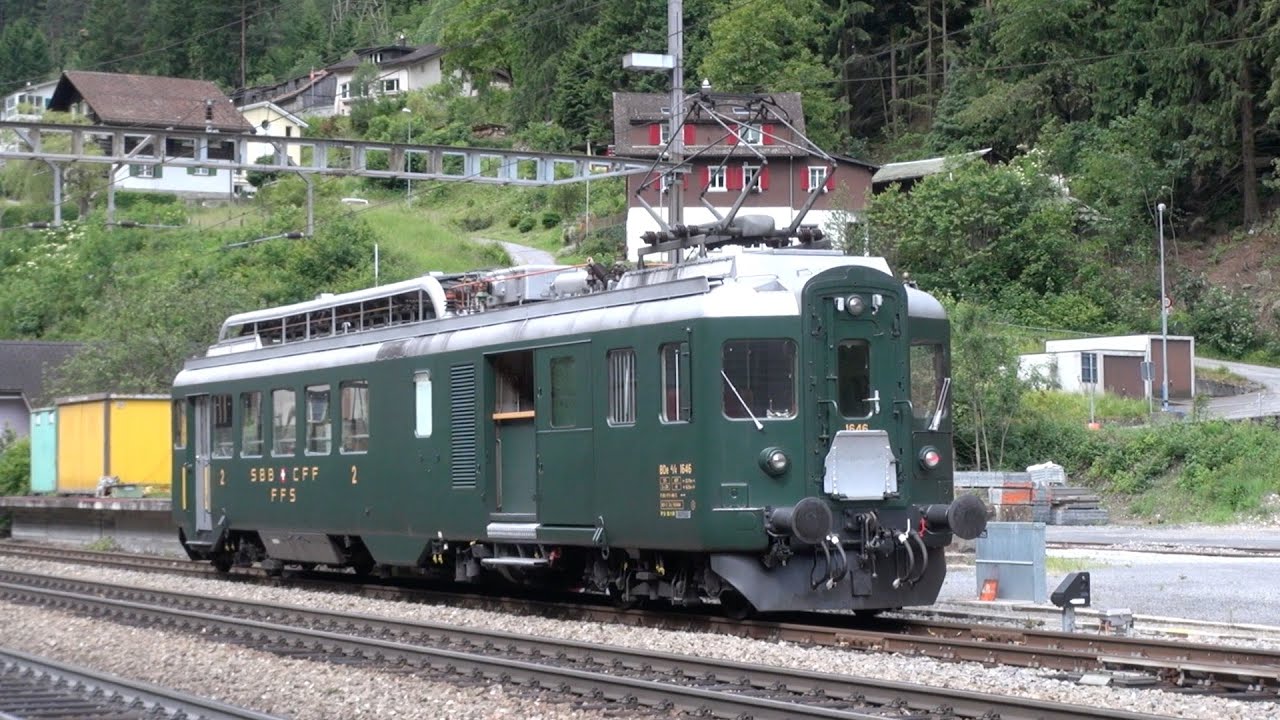 Gotthard Führerstandsfahrt im BDe 4/4