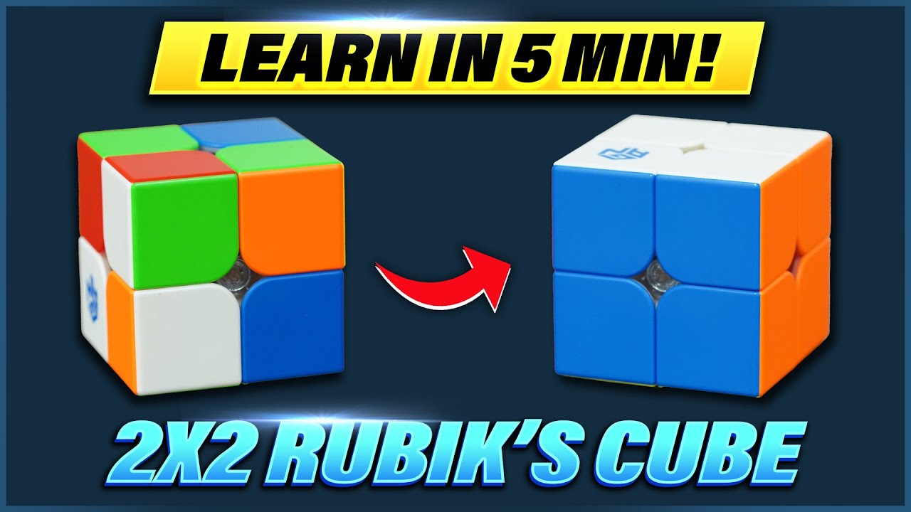 How To Solve a 2x2 Puzzle Cube in 5 Minutes in 2025 | Easy Tutorial