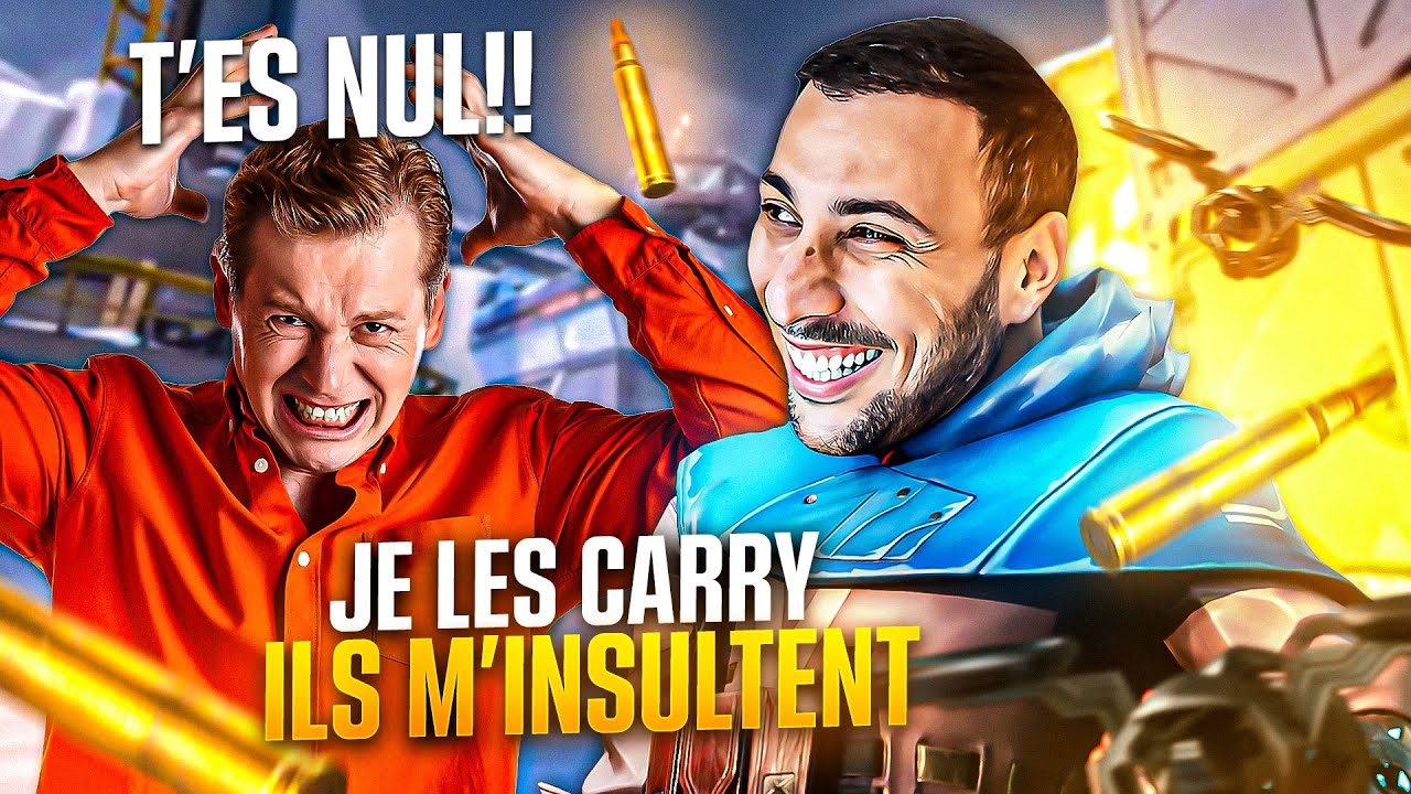 Ils sont nuls et toxic 😭 Je les carry