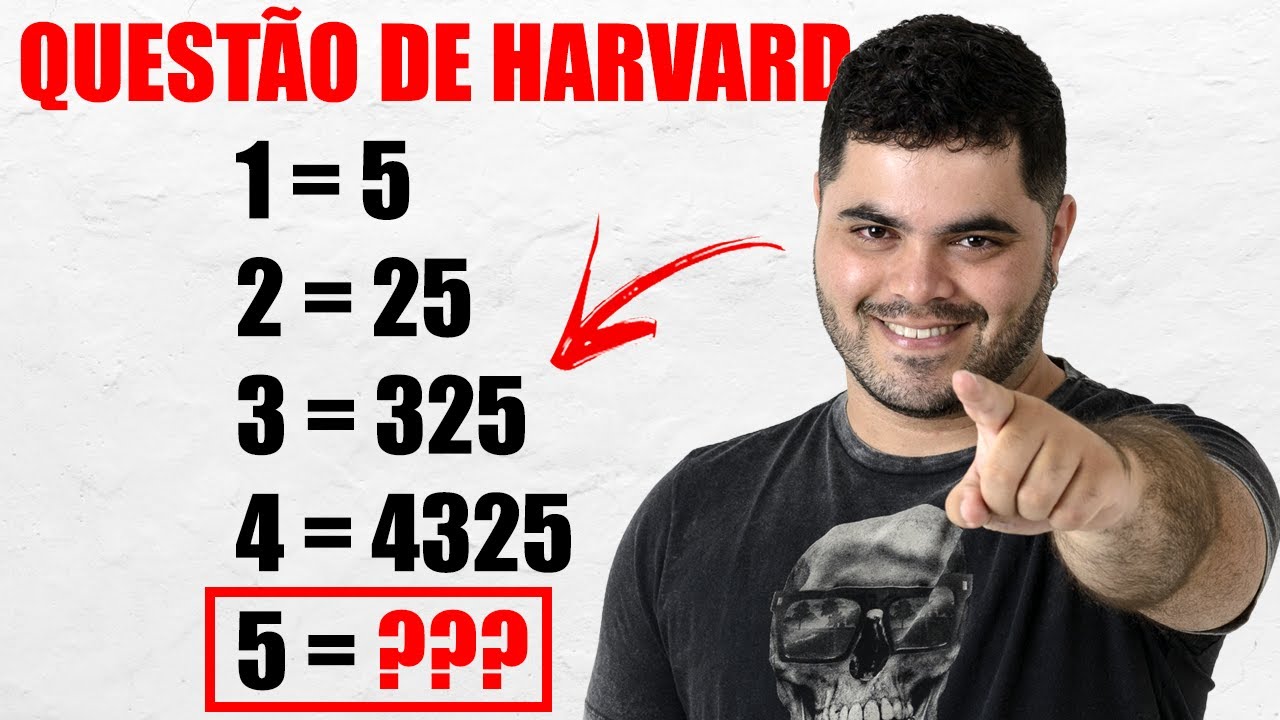 💡 Questão de Concurso com LÓGICA DE HARVARD que Ninguém Consegue Resolver!