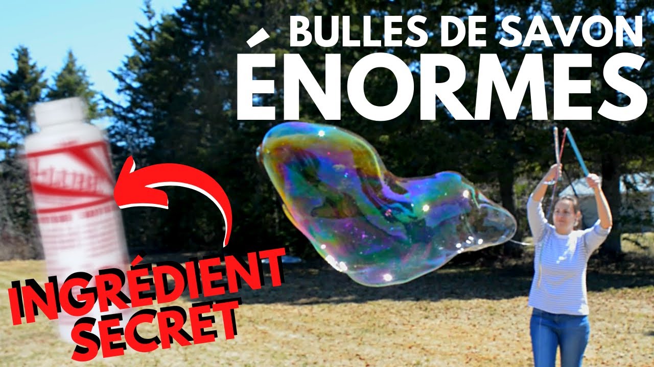 Bulles de savon géantes : WOW!! [TUTORIEL COMPLET + INGRÉDIENT SECRET!!]