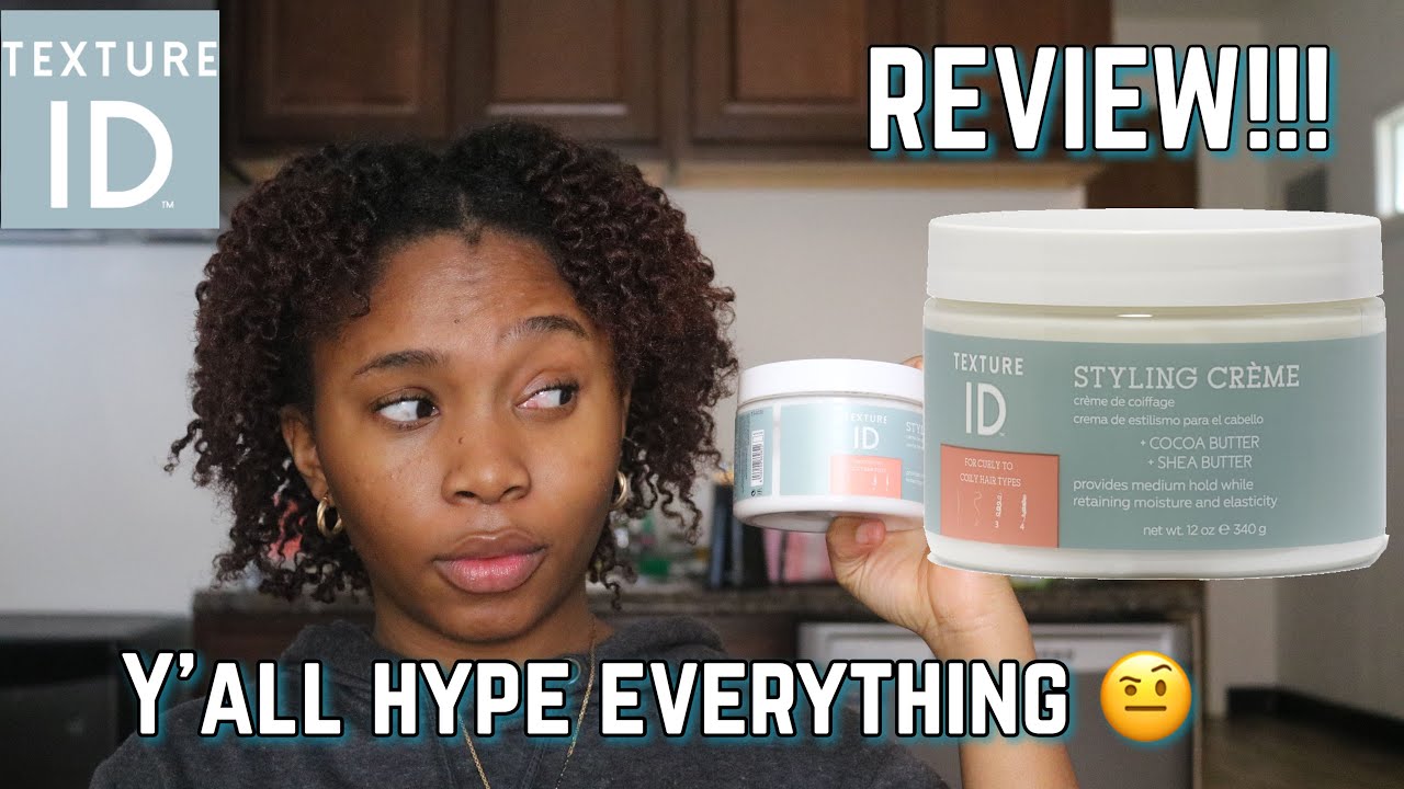 TEXTURE ID STYLING CREME  on 4C Hair REVIEW| Y’ALL HYPE EVERYTHING TBH💁🏻‍♀️