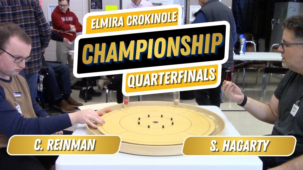 Elmira Crokinole 2026 Quarterfinal Reinman VS Hagarty