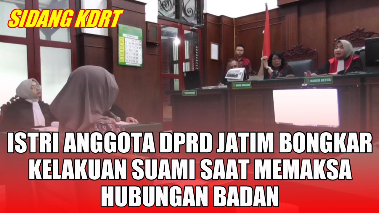 Dokter Meiti Muljanti: Saya Disodomi dan Ditulari Penyakit Seksual Benjamin DPRD Jatim, Sidang KDRT