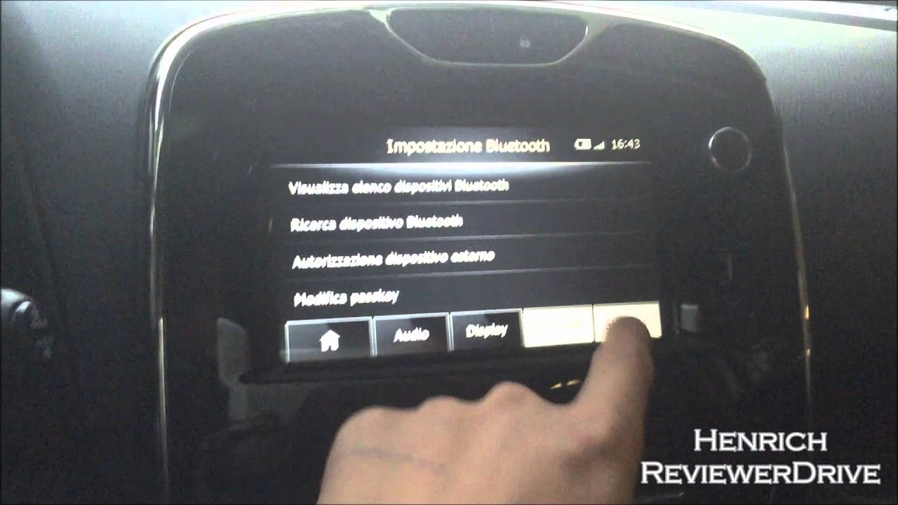 Media Nav infotainment of 2013 Renault Clio - Sistema infotainment della nuova Renault Clio