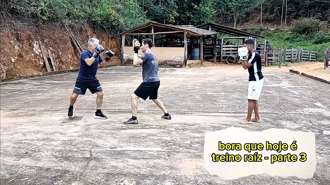 Treino raíz de Kickboxing em São Miguel - MG parte 3