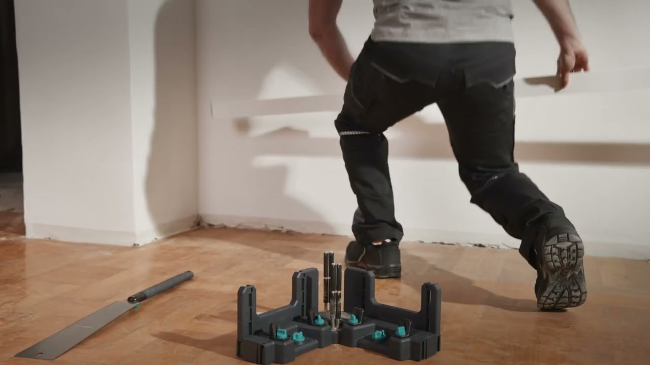 Bevel and Mitre Box PRO : The 2-in-1 solution for skirting boards with a perfect fit