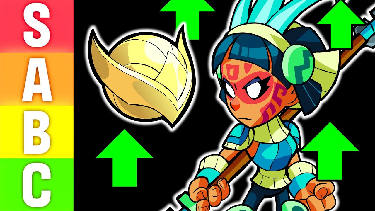 ВСЕ ОРУЖИЕ И ЛЕГЕНДЫ Список уровней Brawlhalla (осень 2025) с Balloonboy