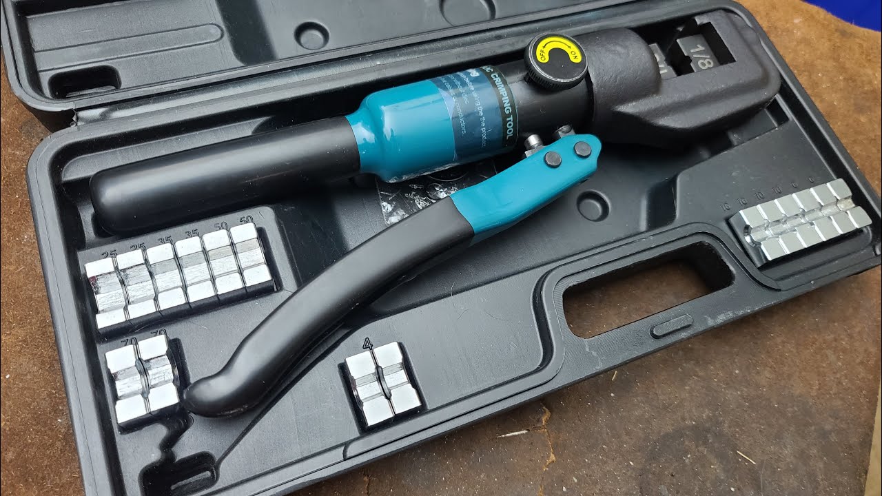 Amazon Hydraulic Wire & Cable Crimper Review