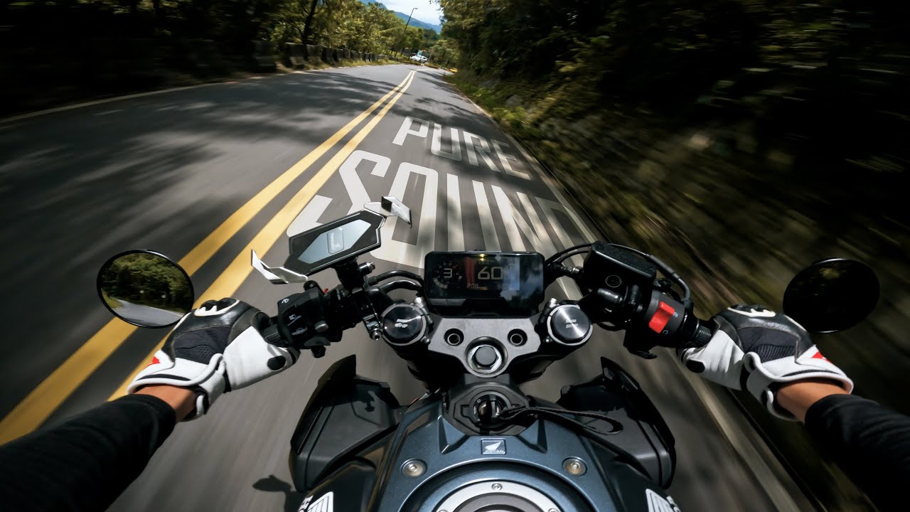 HONDA CB650R | Pure Stock Exhaust Sound | Taiwan | ASMR | 4K