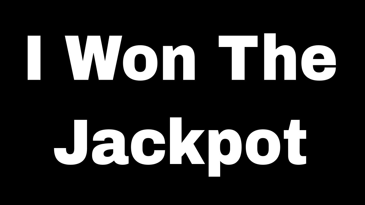 I Won a Jackpot - on Dootron Tron TRX Dapp