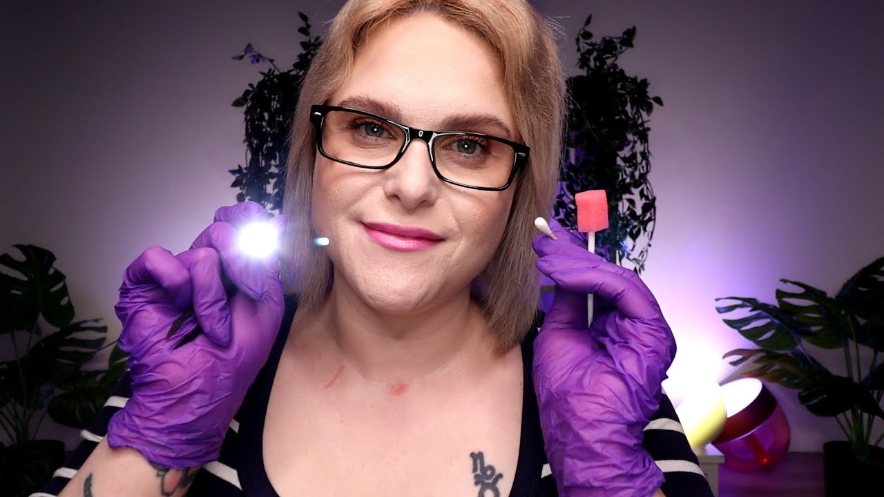 Fast Paced ASMR Face Exam & Extraction