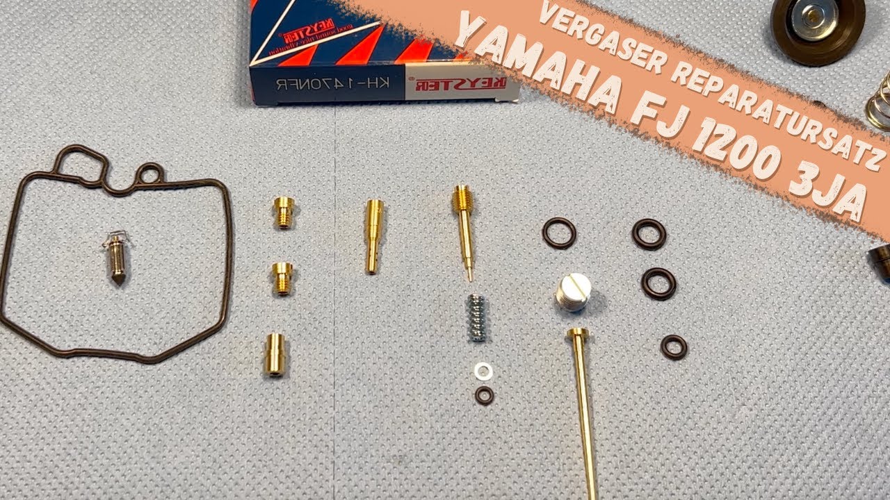 Reparatursatz Yamaha FJ1200 3YA Vergaser, vom Vergaseronkel