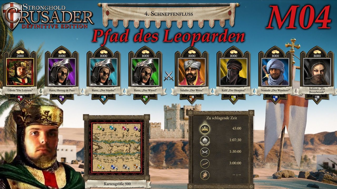 Schnepfenfluss | Pfad des Leoparden M04 | Stronghold Crusader - Definitive Edition