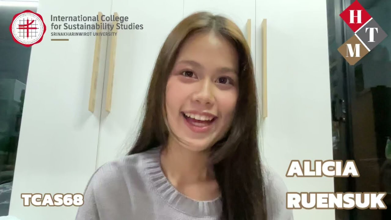 [SWUIC TCAS68] HTM | ALICIA RUENSUK | SELF-PRESENTATION CLIP