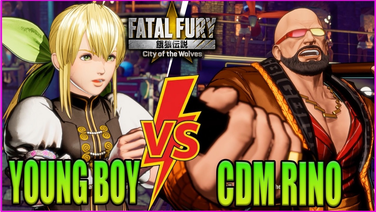 🔥FF COTW🔥YOUNGBOY (HOTARU) VS CDM RINO (MR BIG)🔥Fatal Fury: City of the Wolves🔥