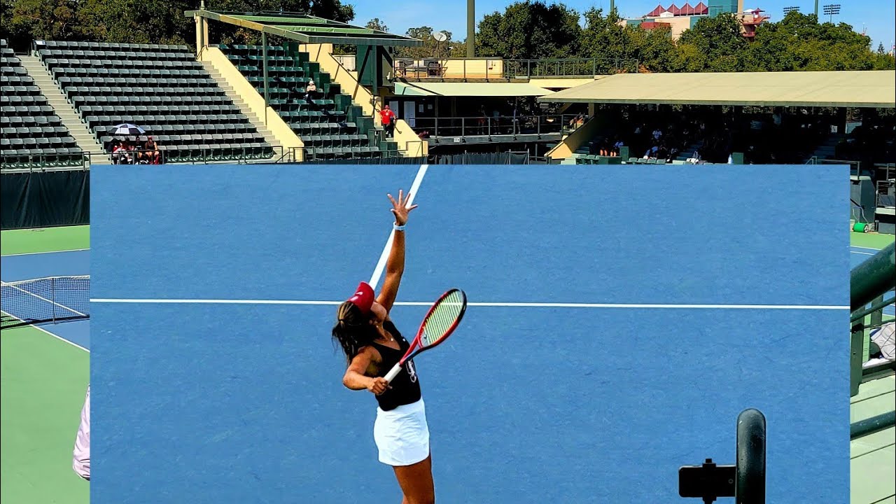 Eleana Yu (STAN) vs Hannah Moeller (CAL) 3rd Round Match.