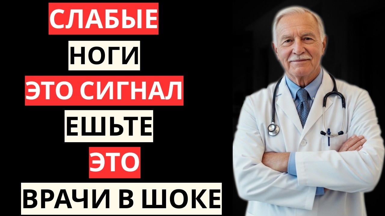 После 60 лет ешьте эти 3 еды — ноги перестанут «отказывать» навсегда