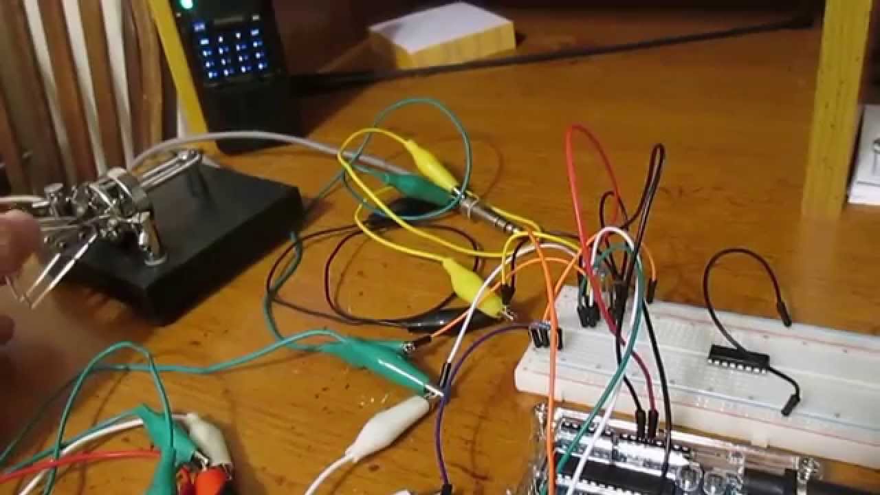 Arduino based CW keyer
