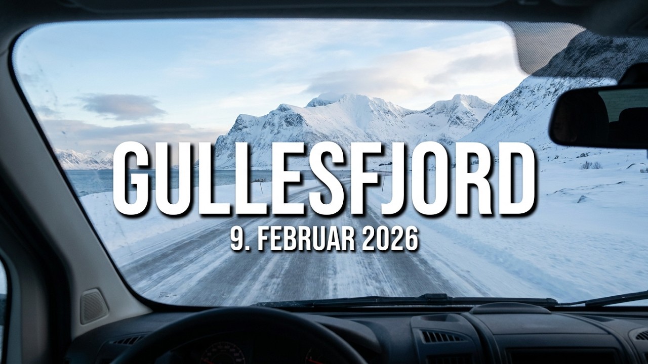 Gullesfjord 9. Februar 2026