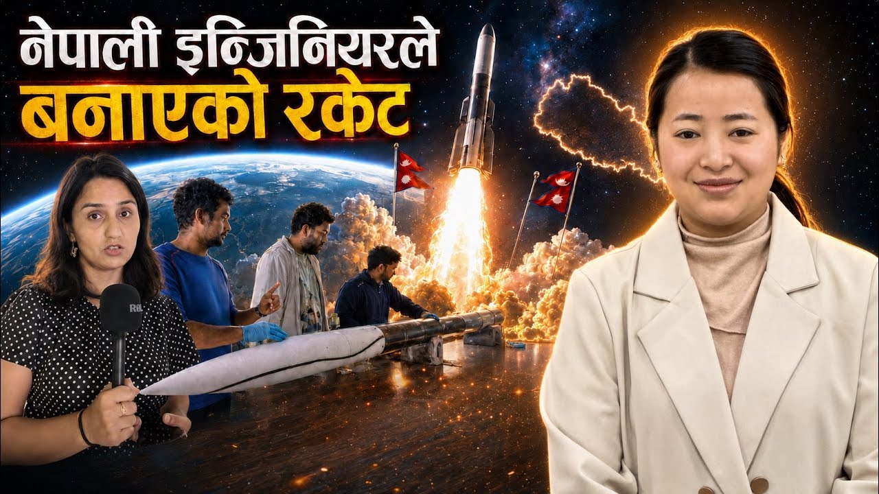 यस्तो छ नेपालमै बनेको रकेट Made in Nepal 