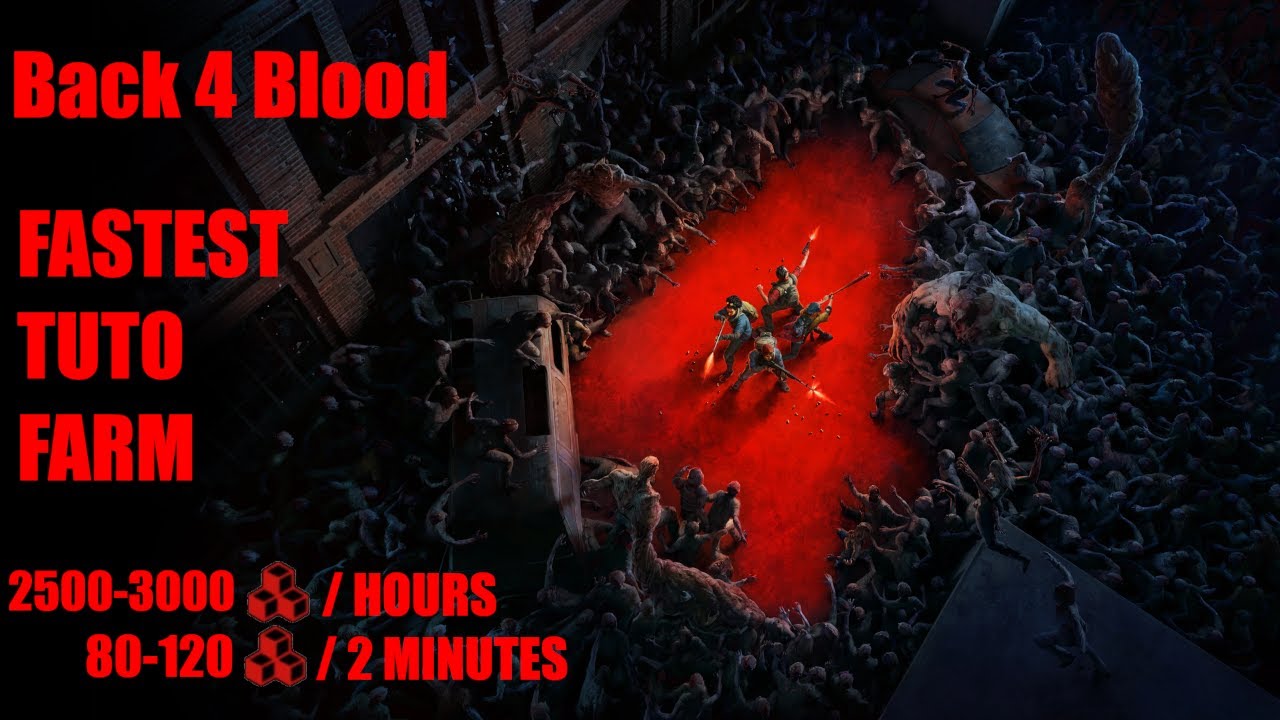 Back 4 Blood - TUTO FARM POINTS : LE PLUS RAPIDE (2500~3000 par heure)