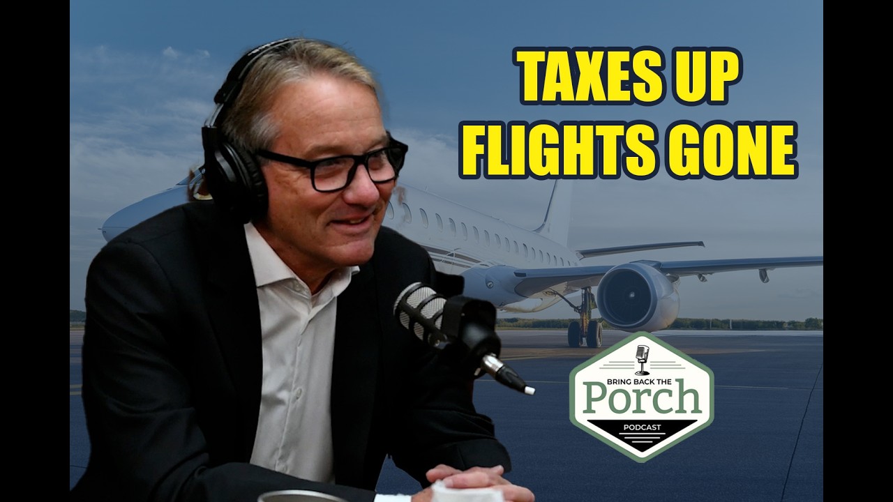 Taxes Up Flights Gone