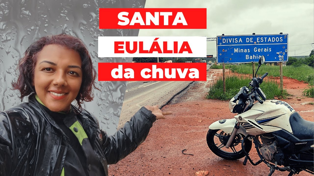 Viagem de MOTO ao NORDESTE EP 3 - Muita CHUVA entre MG e sul BA