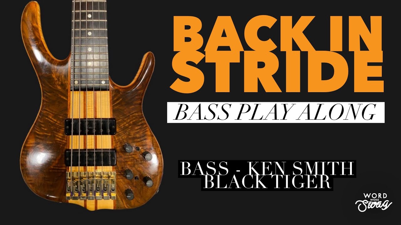 BACK IN STRIDE | Maze | Bass Cover (Notation & TAB available)