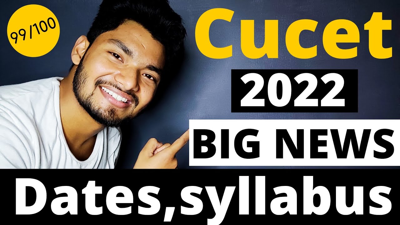 CUCET/CUET UPDATE:- Official Syllabus, Dates, Pattern Explained | Most Important video