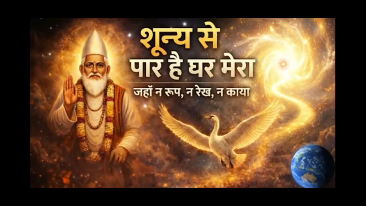शून्य से पार है घर मेरा। जहां न रूप न रेख,न काया