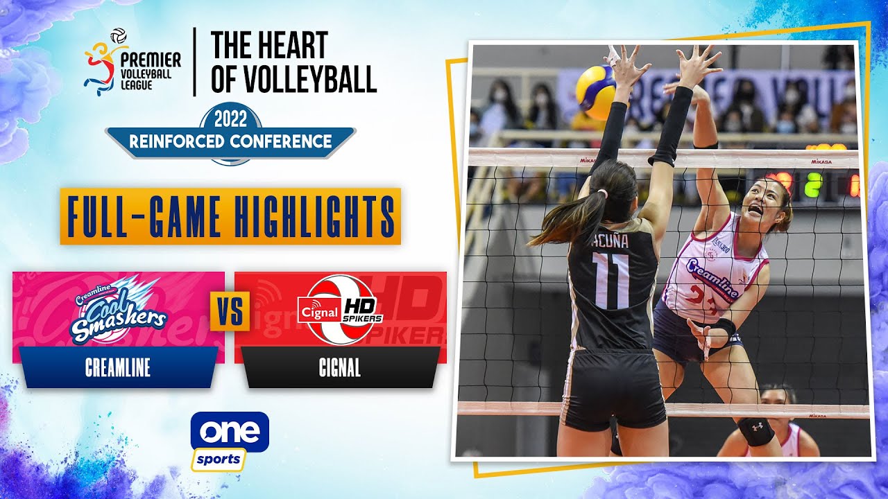 Creamline vs. Cignal highlights | 2022 PVL Reinforced Conference - Oct. 22, 2022