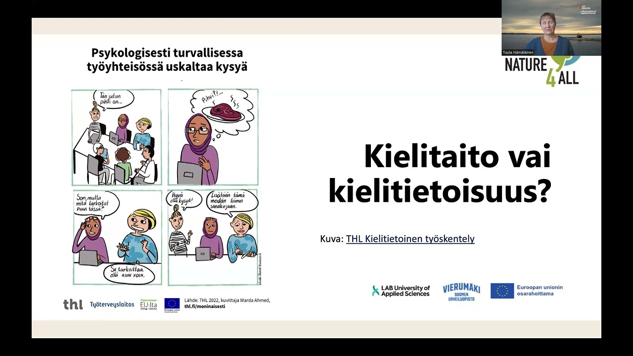 Nature4All - Kansainvälisyys ja monikulttuurisuus