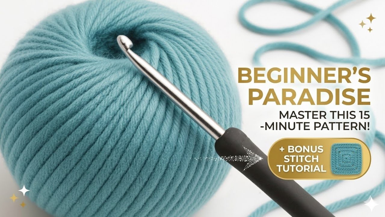 You Won't Believe How Easy This Is! 😍 The Secret to Perfect Crochet