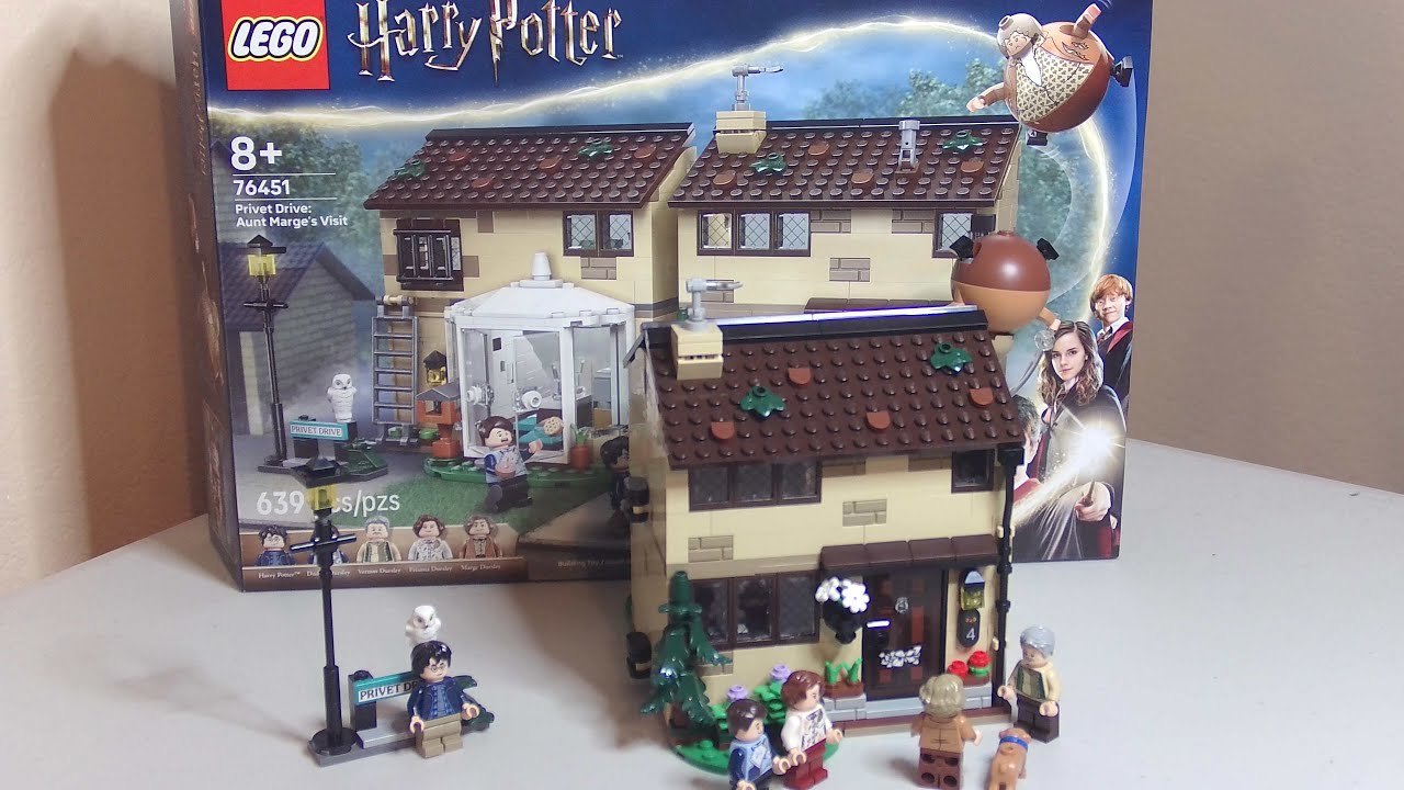 Privet Drive: Aunt Marge's Visit - Lego Harry Potter Set 76451