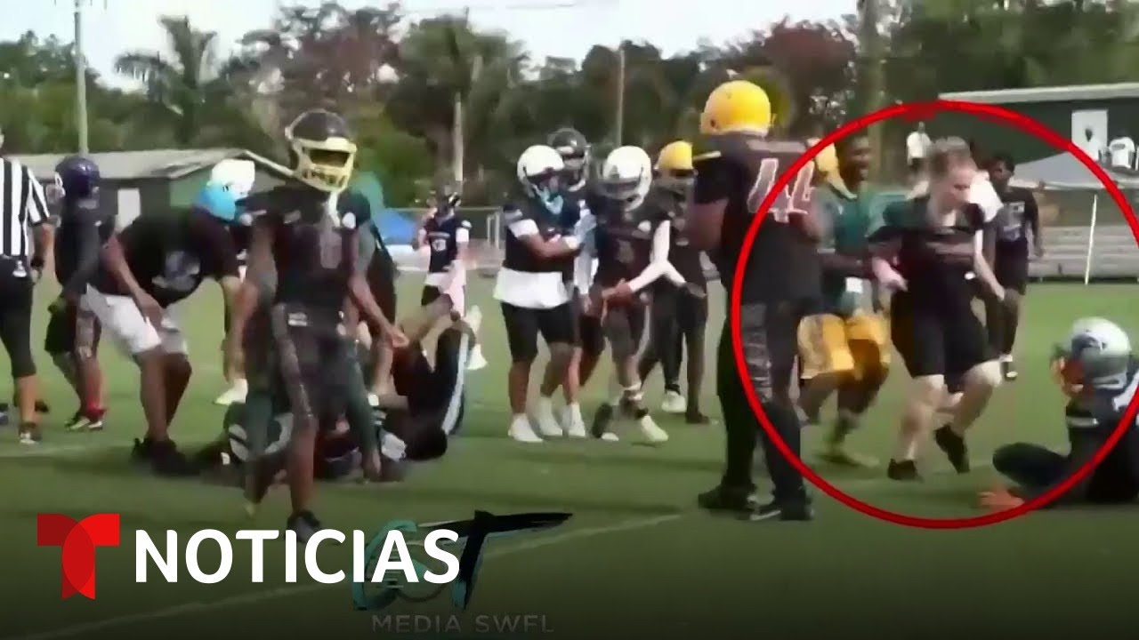 Madre de un jugador envuelta en pelea en partido de f&uacute;tbol juvenil | Noticias Telemundo