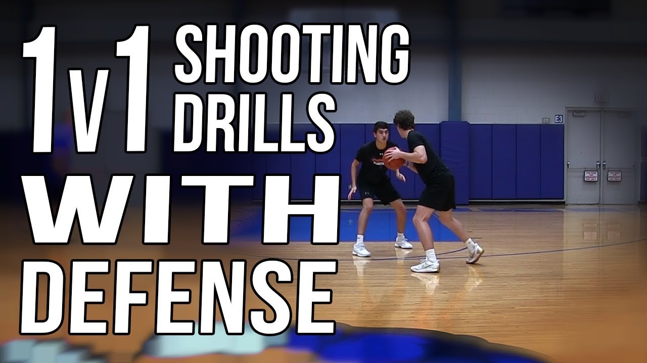 Basketball Shooting Drills With Defense - 1v1 Fill Cut
