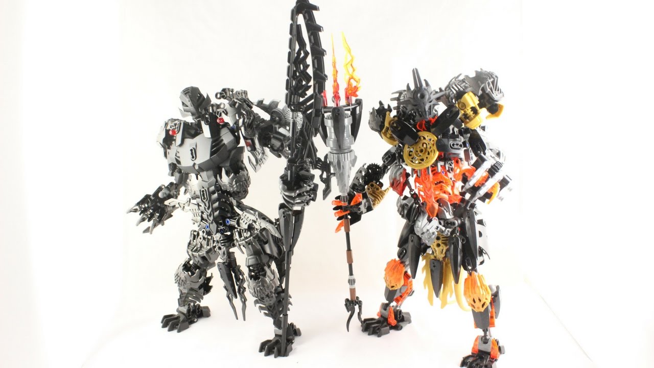 Comparing My G2 Makuta Teridax Moc Against JTO & Overlord Makuta