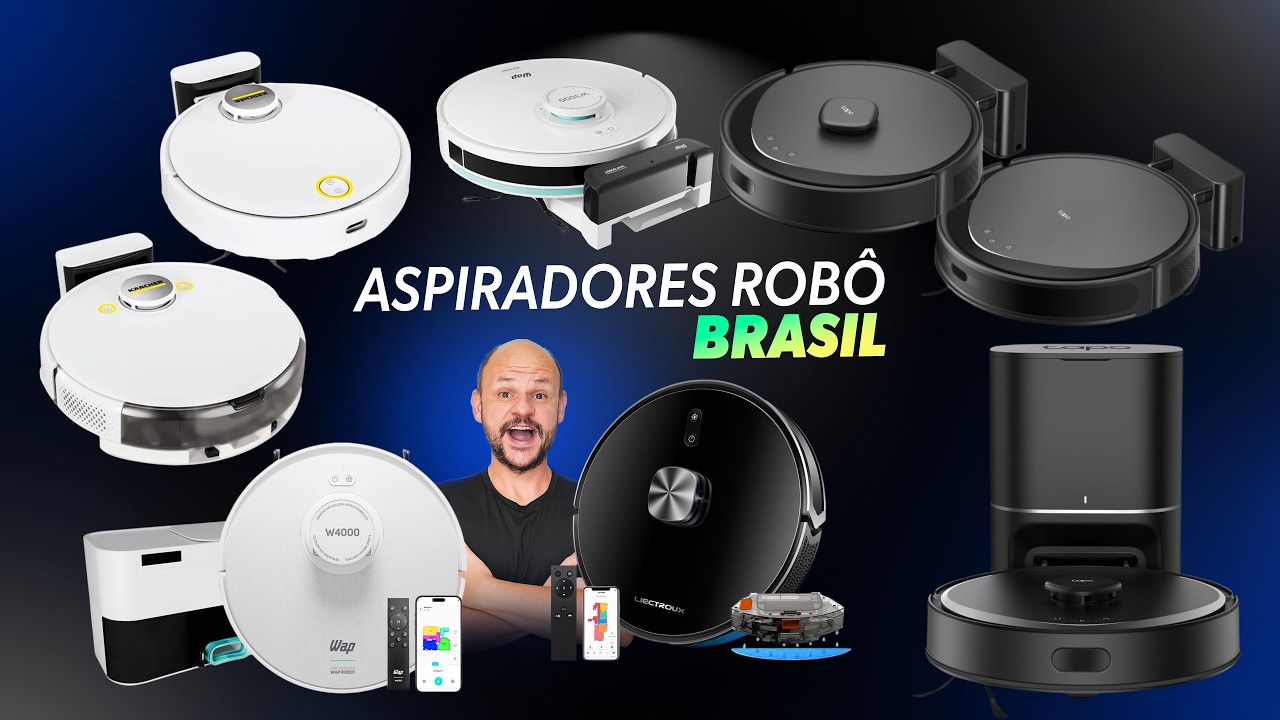 Melhores Aspiradores Robô COM GARANTIA NO BRASIL