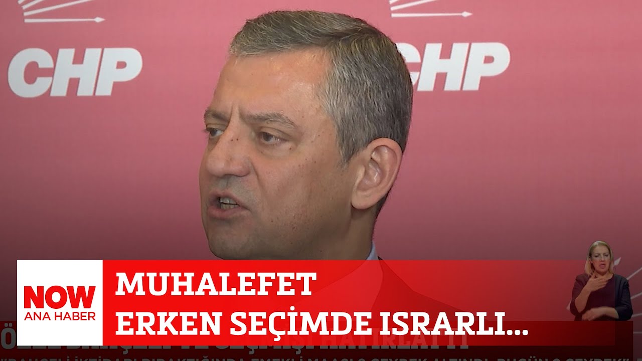Muhalefet erken seçimde ısrarlı... 26 Ocak 2026 Selçuk Tepeli ile NOW Ana Haber