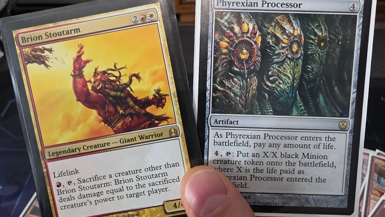 My first Commander Deck that I built. -Brion Stoutarm- Very Fun Deck!!!