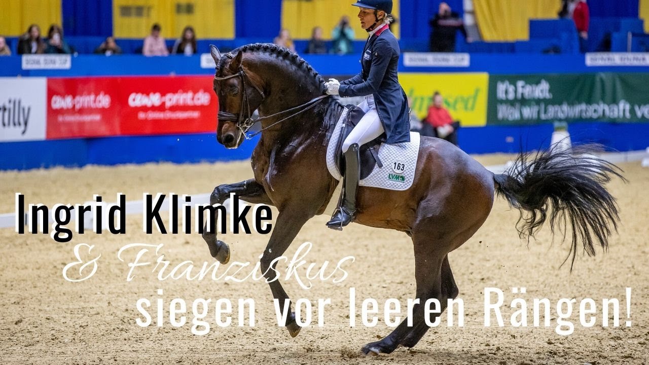 Ingrid Klimke siegt vor leeren Rängen! 🥇 | mit Franziskus | Signal Iduna Cup Dortmund